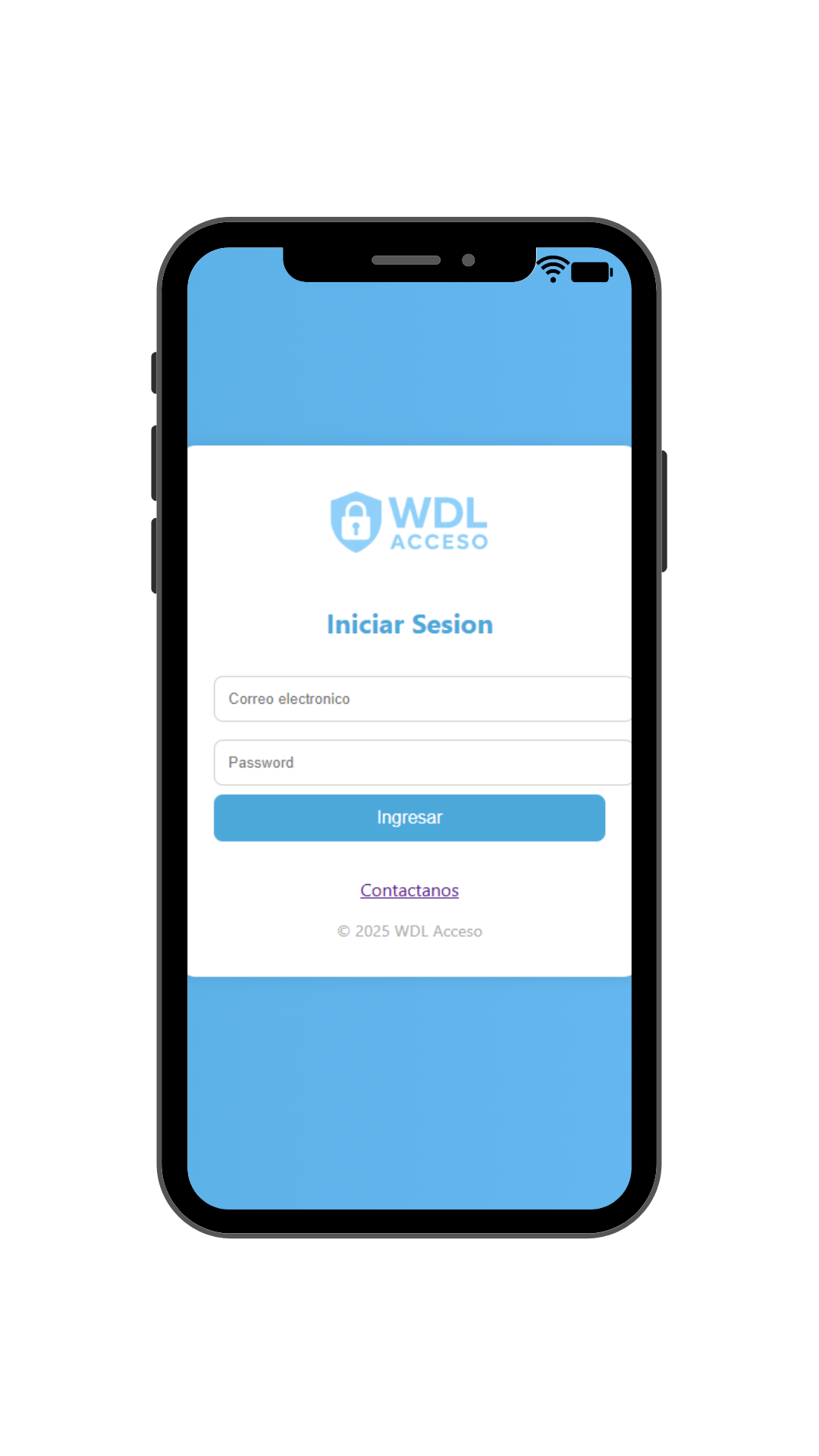 App WDL Acceso